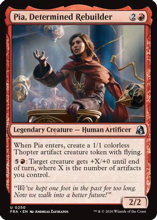 Pia, Determined Rebuilder (FRA-250) - Reality Fracture