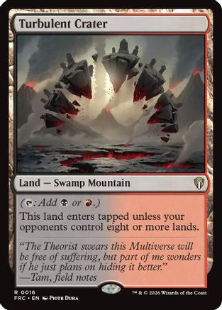 Turbulent Crater (-016) - Commander: Reality Fracture