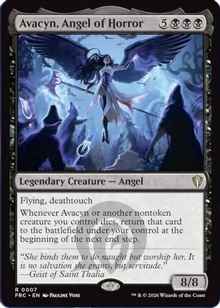 Avacyn, Angel of Horror (-007) - Commander: Reality Fracture