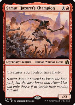 Samut, Hazorer's Champion (FRA-251) - Reality Fracture Foil