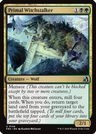 Primal Witchstalker (FRA-144) - Reality Fracture Foil