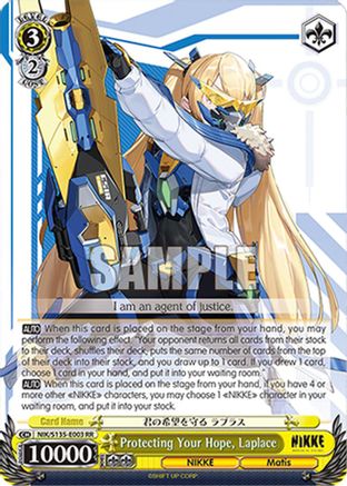 Protecting Your Hope, Laplace (NIK/S135-E003) - GODDESS OF VICTORY: NIKKE Vol.2