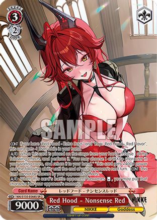 Red Hood - Nonsense Red (SR) (NIK/S135-E064S) - GODDESS OF VICTORY: NIKKE Vol.2