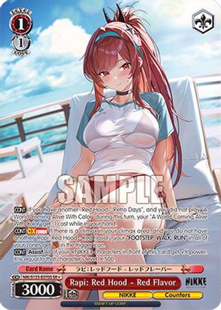 Rapi: Red Hood - Red Flavor (SR) (NIK/S135-E070S) - GODDESS OF VICTORY: NIKKE Vol.2