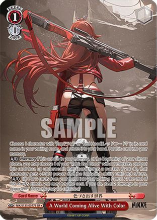 A World Coming Alive With Color (SR) (NIK/S135-E077S) - GODDESS OF VICTORY: NIKKE Vol.2