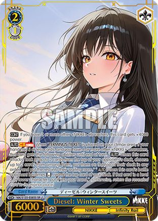 Diesel: Winter Sweets (SR) (NIK/S135-E085S) - GODDESS OF VICTORY: NIKKE Vol.2