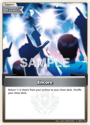 Encore (C) (hBP01-107) - Extra Booster Summer hologram