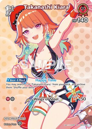 Takanashi Kiara (SR) (hBP03-036) (hBP03-036) - Extra Booster Summer hologram Foil