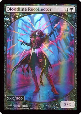 Bloodline Recollector (Retro Frame) (Serial Numbered) (Double Rainbow Foil) (FRA-402) - Reality Fracture Foil