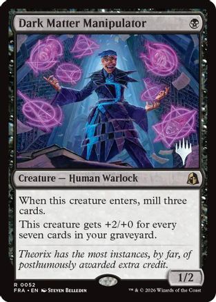 Dark Matter Manipulator (PPFRA-052) - Promo Pack: Reality Fracture