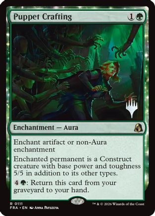 Puppet Crafting (PPFRA-111) - Promo Pack: Reality Fracture Foil
