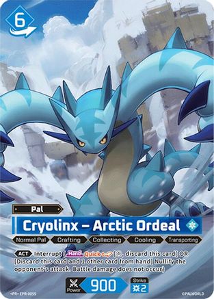 Cryolinx - Arctic Ordeal - EPR-005S (EPR-005S) - Palworld Promo Cards Foil