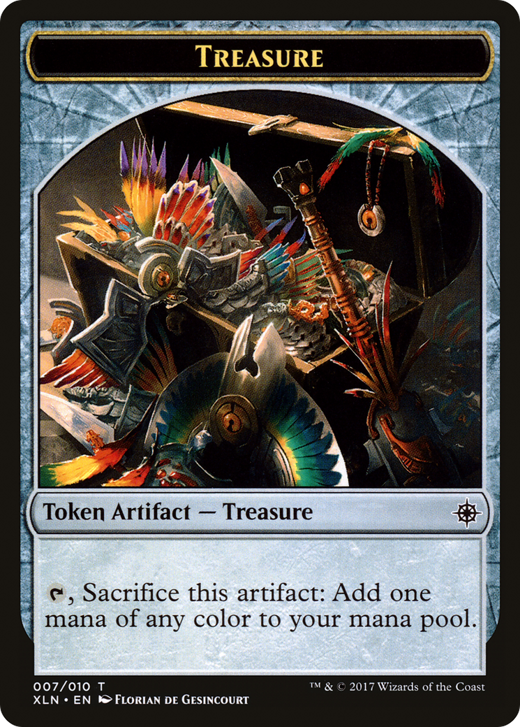 Treasure (XLN-007) - Ixalan Tokens Foil