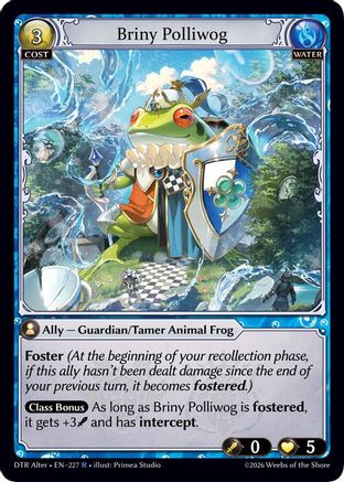 Briny Polliwog (227) - Distorted Reflections Alter Edition Foil
