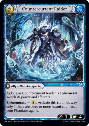 Countercurrent Raider (234) - Distorted Reflections Alter Edition Foil