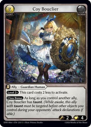 Coy Bouclier (235) - Distorted Reflections Alter Edition