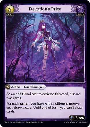 Devotion's Price (236) - Distorted Reflections Alter Edition