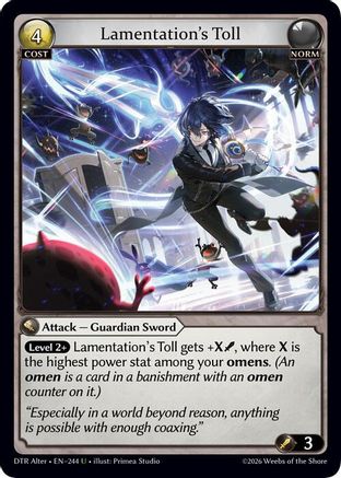 Lamentation's Toll (244) - Distorted Reflections Alter Edition