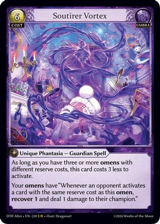 Soutirer Vortex (220) - Distorted Reflections Alter Edition Foil