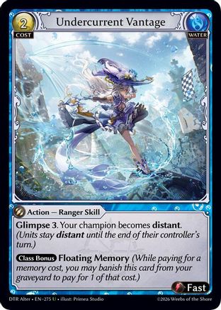 Undercurrent Vantage (275) - Distorted Reflections Alter Edition