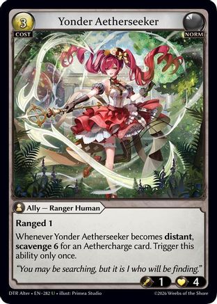 Yonder Aetherseeker (282) - Distorted Reflections Alter Edition