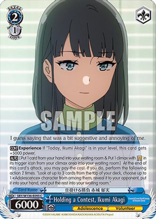 Holding a Contest, Ikumi Akagi (SBY/W136-E095) - Rascal Does Not Dream of Santa Claus