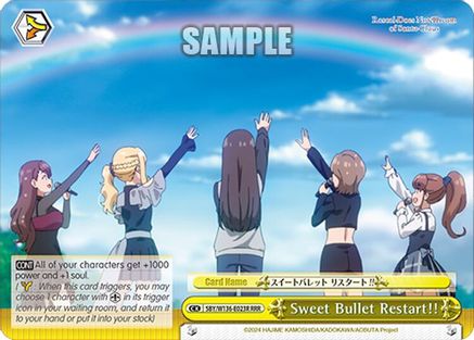 Sweet Bullet Restart!! (RRR) (SBY/W136-E023R) - Rascal Does Not Dream of Santa Claus