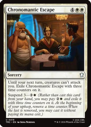 Chronomantic Escape (TRC-419) - Commander: Star Trek