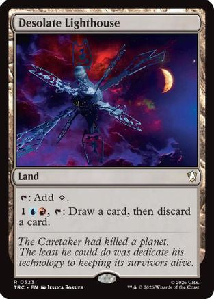Desolate Lighthouse (Surge Foil) (TRC-523) - Commander: Star Trek Foil