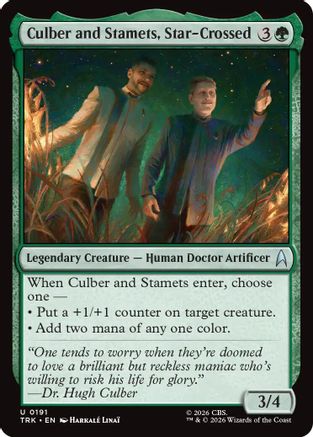 Culber and Stamets, Star-Crossed (TRK-191) - Star Trek