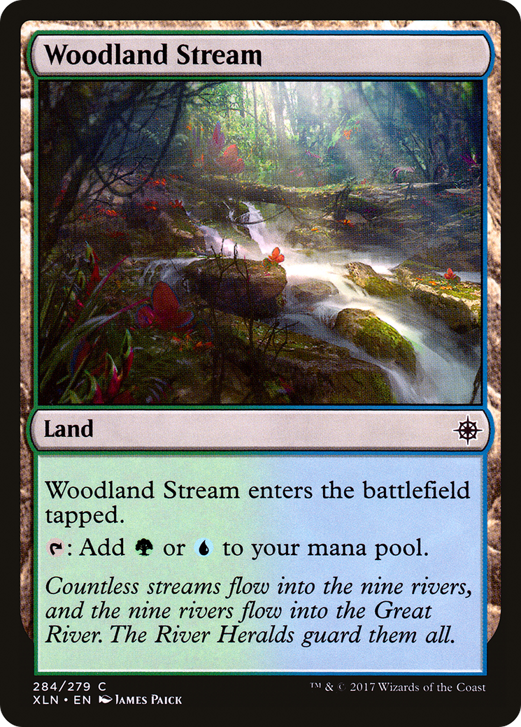Woodland Stream (XLN-284) - Ixalan Foil