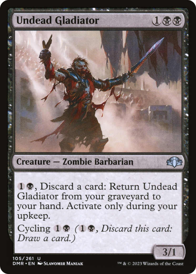 Undead Gladiator (DMR-105) - Dominaria Remastered