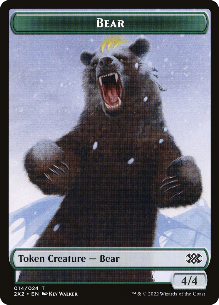 Bear (T2X2-014) - Double Masters 2022 Tokens Foil