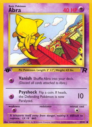 Abra 049 - Unlimited Team Rocket - Common