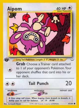 Aipom 041 - Unlimited Neo Revelation - Common