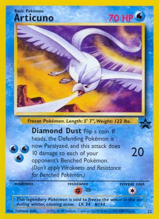 Articuno (22) 022 WoTC Promo - Promo
