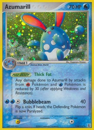 Azumarill - Holofoil Delta Species - Secret Rare