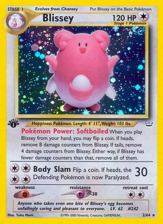 Blissey/64 - Unlimited Holofoil Neo Revelation - Holo Rare