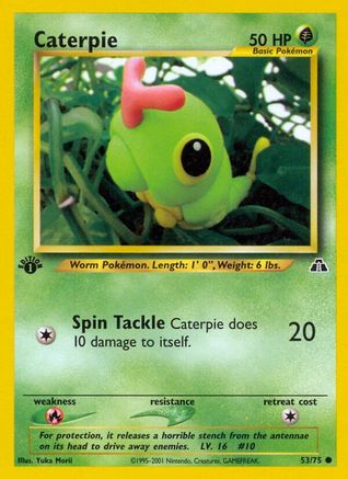 Caterpie 053 - Unlimited Neo Discovery - Common