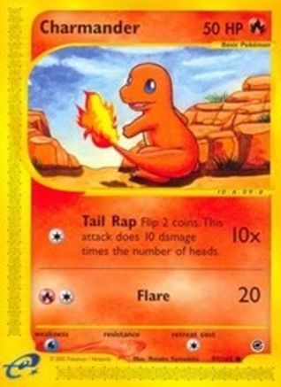 Charmander (97) 097 - Reverse Holofoil Expedition - Common