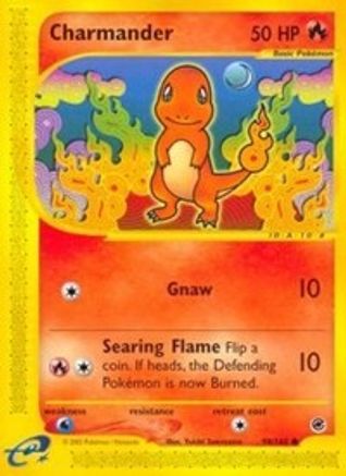 Charmander (98) 098 - Reverse Holofoil Expedition - Common