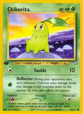 Chikorita (53) 053 - Unlimited Neo Genesis - Common