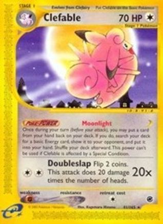Clefable (41) 041 Expedition - Rare