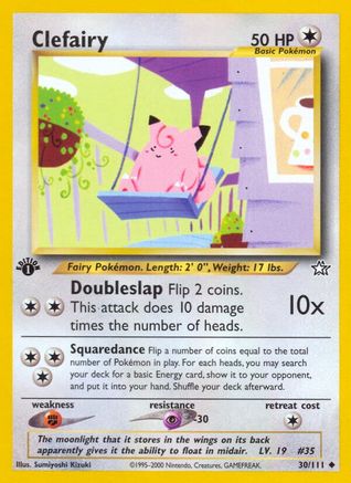 Clefairy 030 - Unlimited Neo Genesis - Uncommon