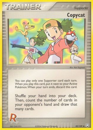 Copycat - Reverse Holofoil Team Rocket Returns - Uncommon