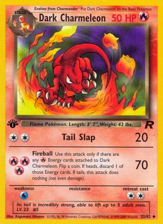 Dark Charmeleon 032 - Unlimited Team Rocket - Uncommon