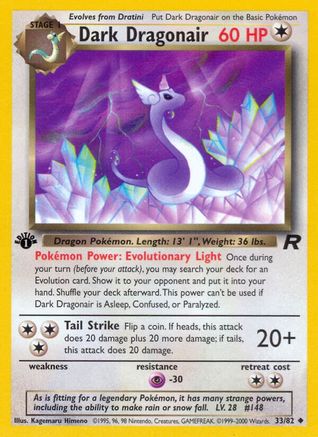 Dark Dragonair 033 - Unlimited Team Rocket - Uncommon