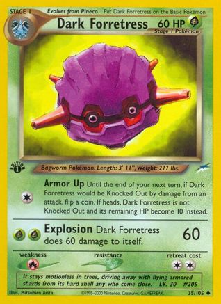 Dark Forretress/105 - Unlimited Neo Destiny - Uncommon
