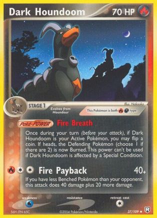 Dark Houndoom - 037/109/109 Team Rocket Returns - Uncommon