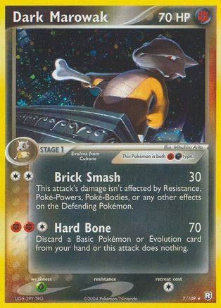 Dark Marowak - Holofoil Team Rocket Returns - Holo Rare